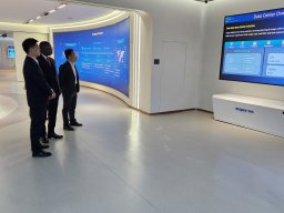 Visite de travail avec des partenaires leaders mondiaux dans le domaine de l'Intelligence Artificielle (IA)